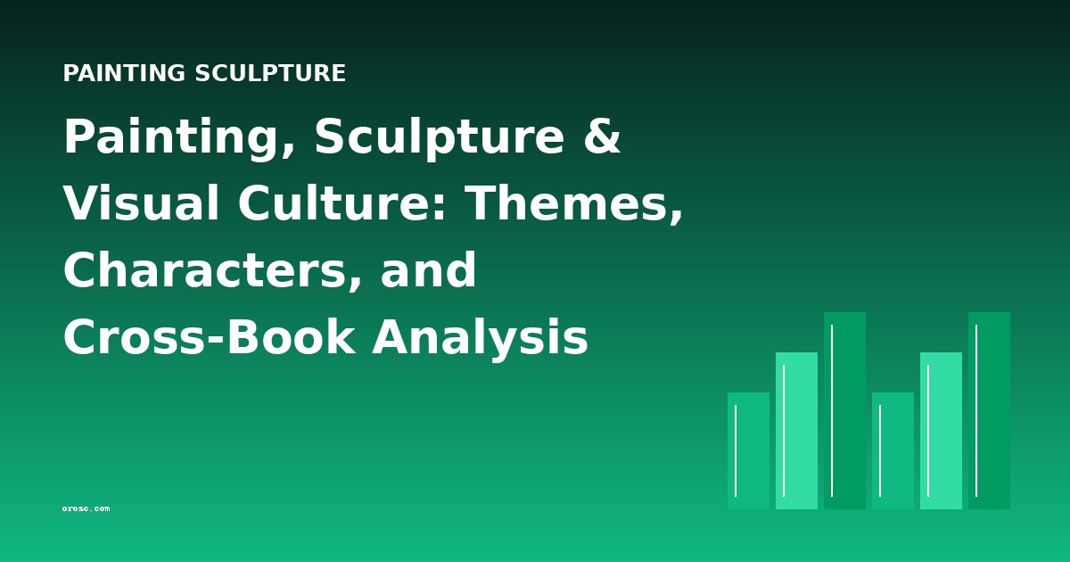 Painting, Sculpture & Visual Culture: Themes, Characters, and Cross-Book Analysis