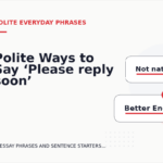 Polite Ways to Say ‘Please reply soon’