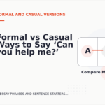 Formal vs Casual Ways to Say ‘Can you help me?’