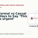 Formal vs Casual Ways to Say ‘This is urgent’